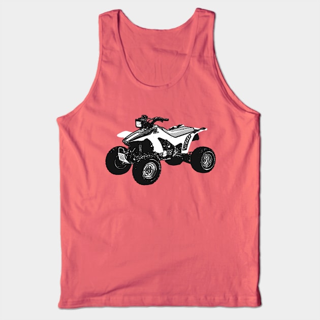 TRX 250R 1986 Tank Top by AdorableBadassRacing